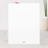 Carte Papier Couper Tiger Année Chinoise Nouvel An Salut (Dos)