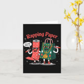 Carte Papier d'emballage drôle rapng Emballage Musique R (Fleur jaune)