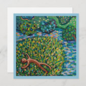 Carte papier Happy Retirement Art (Devant / Derrière)