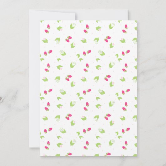 Carte Papier Ivy Trellis (Dos)