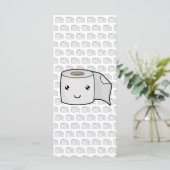 Carte Papier joyeux (Debout devant)