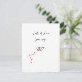 Carte Papier "Love of Love your way" (Debout devant)