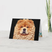 Carte PAPIER MIRAGE Red Chow (Devant)