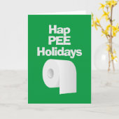 Carte Papier toilette (Fleur jaune)