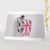 Carte Papier toilette britannique (Fleur jaune)