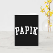Carte Papik _2 (Fleur jaune)