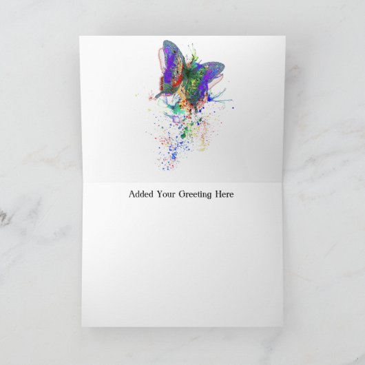 Carte Papillon (Intérieur)