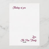 Carte Papillon Art Nouveau (Foil) (Verso)