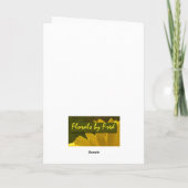 Carte Papillon Brown (Dos)