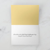 Carte Papillon d'anniversaire avec des fleurs violettes (Intérieur)