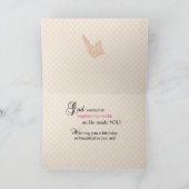 Carte Papillon d'anniversaire Godgirl (Intérieur)