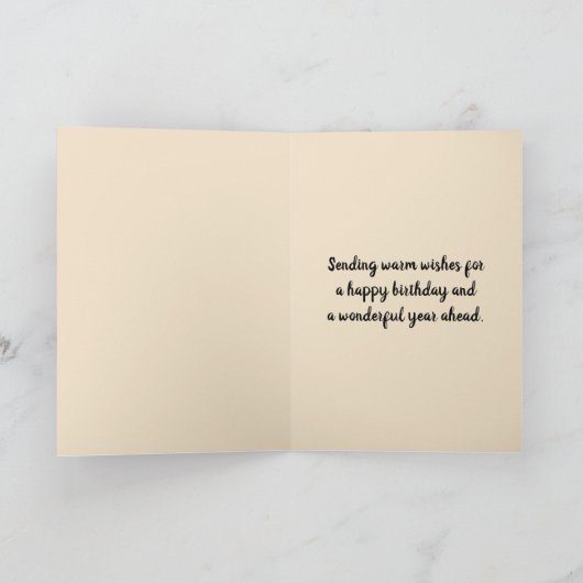 Carte Papillon d'art populaire modifiable (Intérieur)