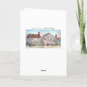 Carte Papillon d'asianesque de félicitations de mariage (Dos)