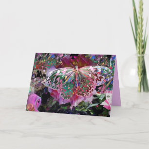 Carte Papillon de l'aube montante