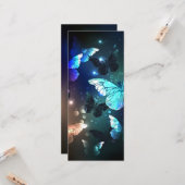 Carte Papillon de nuit (Devant/Arrière en situation)