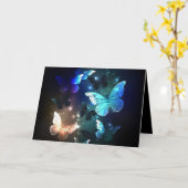 Carte Papillon de nuit (Fleur jaune)