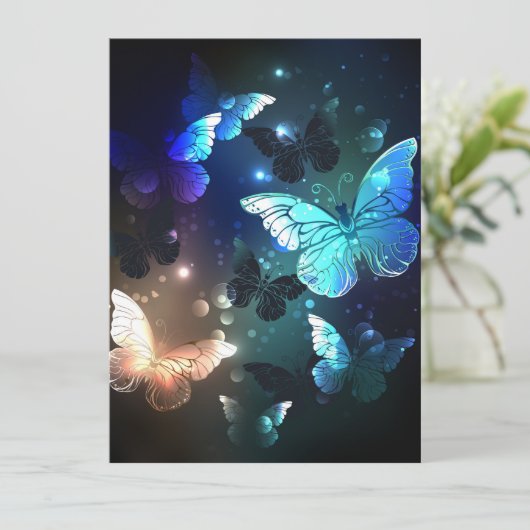 Carte Papillon de nuit (Debout devant)