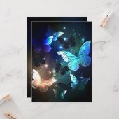 Carte Papillon de nuit (Devant/Arrière en situation)