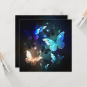 Carte Papillon de nuit (Devant/Arrière en situation)