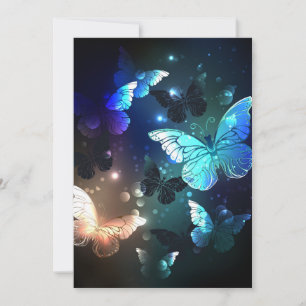 Carte Papillon de nuit voltigeant