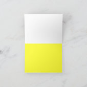 Carte Papillon en Beau Multi-Couleur avec Bleu (Intérieur)