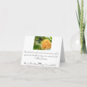 Carte Papillon enchanteur (Dos)