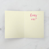 Carte Papillon - Et si je tombe ? Devis inspirant (Intérieur)