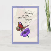 Carte Papillon, Fleur, après chirurgie (Devant)