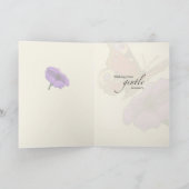 Carte Papillon, Fleur, après chirurgie (Intérieur)