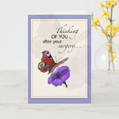 Carte Papillon, Fleur, après chirurgie (Fleur jaune)