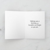 Carte papillon Joyeux Anniversaire (Intérieur)