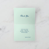 Carte Papillon Merci d'aquarelle Namaste (Intérieur)