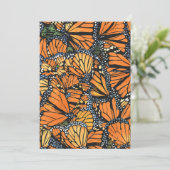 Carte papillon Monarch (Debout devant)