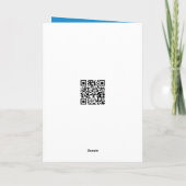 Carte Papillon Morpho Commun de Fête d'Anniversaire Fais (Dos)