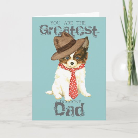 Carte Papillon Papa (Devant)
