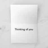 Carte Papillon - Penser À Vous (Intérieur)