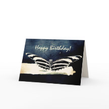 Papillon personnalisé Joyeux anniversaire