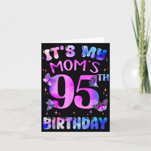Carte Papillon pour les 95 ans de maman Joyeux 95 ans