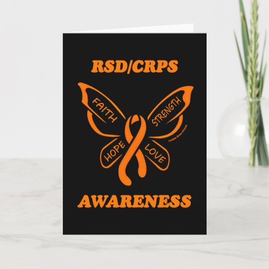 Carte Papillon/Prise de conscience...RSD/CRPS (Devant)