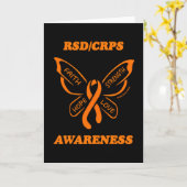 Carte Papillon/Prise de conscience...RSD/CRPS (Fleur jaune)