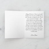 Carte Papillon romantique pour la Saint-Valentin (Intérieur)