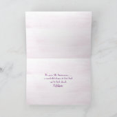 Carte Papillon sur la Fleur de cône 5e Anniversaire Cart (Intérieur)