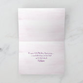 Carte Papillon sur la fleur du cône 30e anniversaire car (Intérieur)