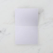 Carte papillon sur lilas pourpre (Intérieur)