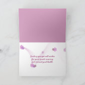 Carte papillon sur l'orchidée pour obtenir bien (Intérieur)