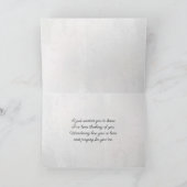 Carte papillon sur orchidée (Intérieur)