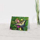 Carte Papillon Swallowtail (Devant)