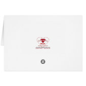 Carte Papillon - Vide à l'intérieur (Dos Horizontal)