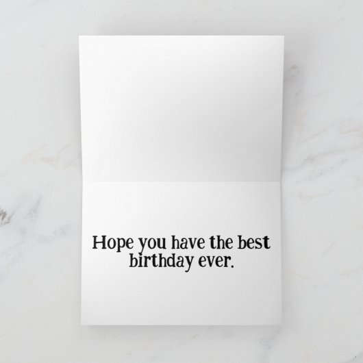 Carte Papillon Whimsical coloré Joyeux anniversaire (Intérieur)