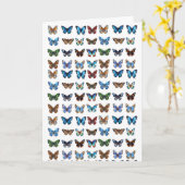 Carte Papillons (Fleur jaune)